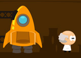 juego cohete al espacio